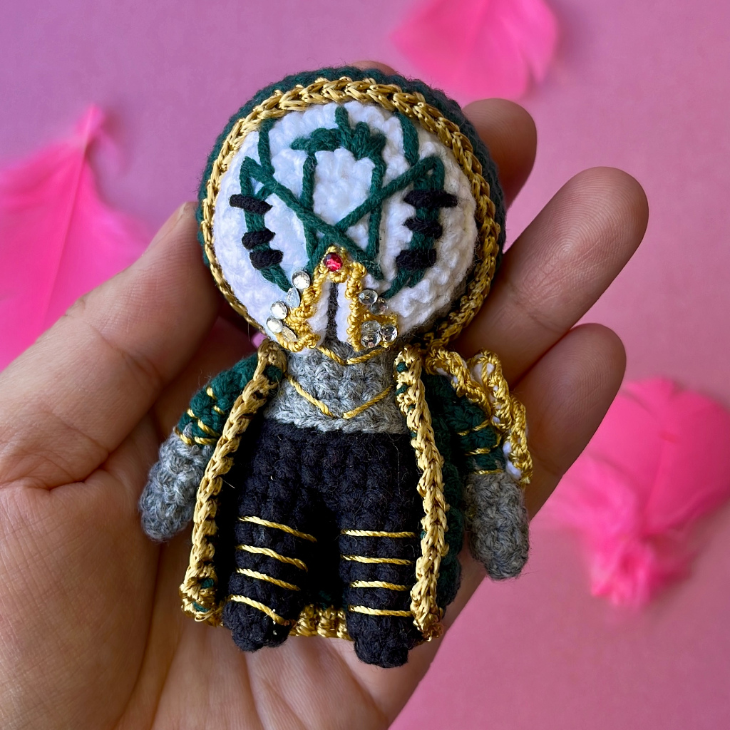 Amigurumi Vessel Sleep Token | Shopee Brasil