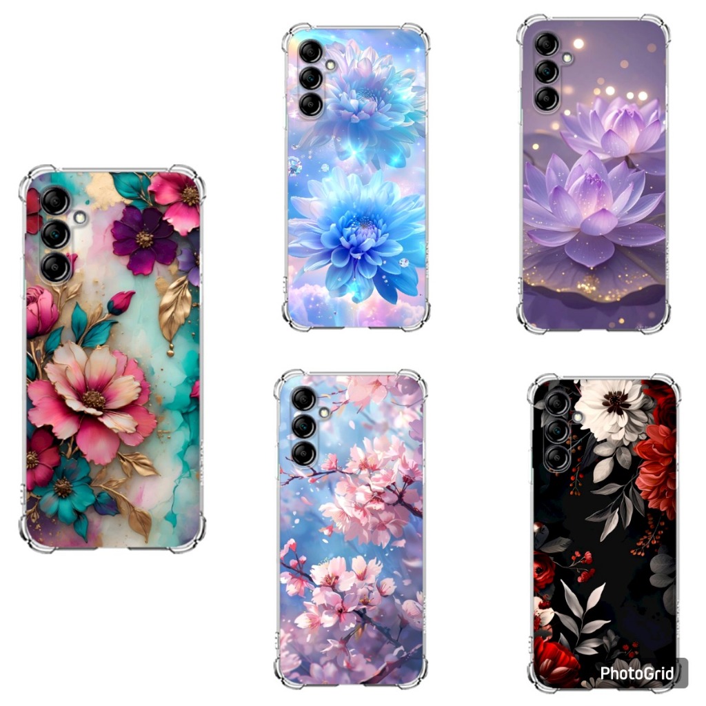 Samsung A17, A07 Capa Tpu Desenhos Variados Capinha Flores , Floral ...
