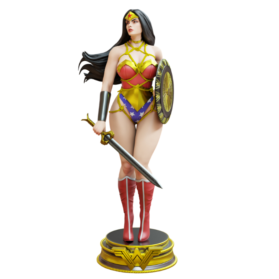 Mulher Maravilha DC Comics Figure Escultura