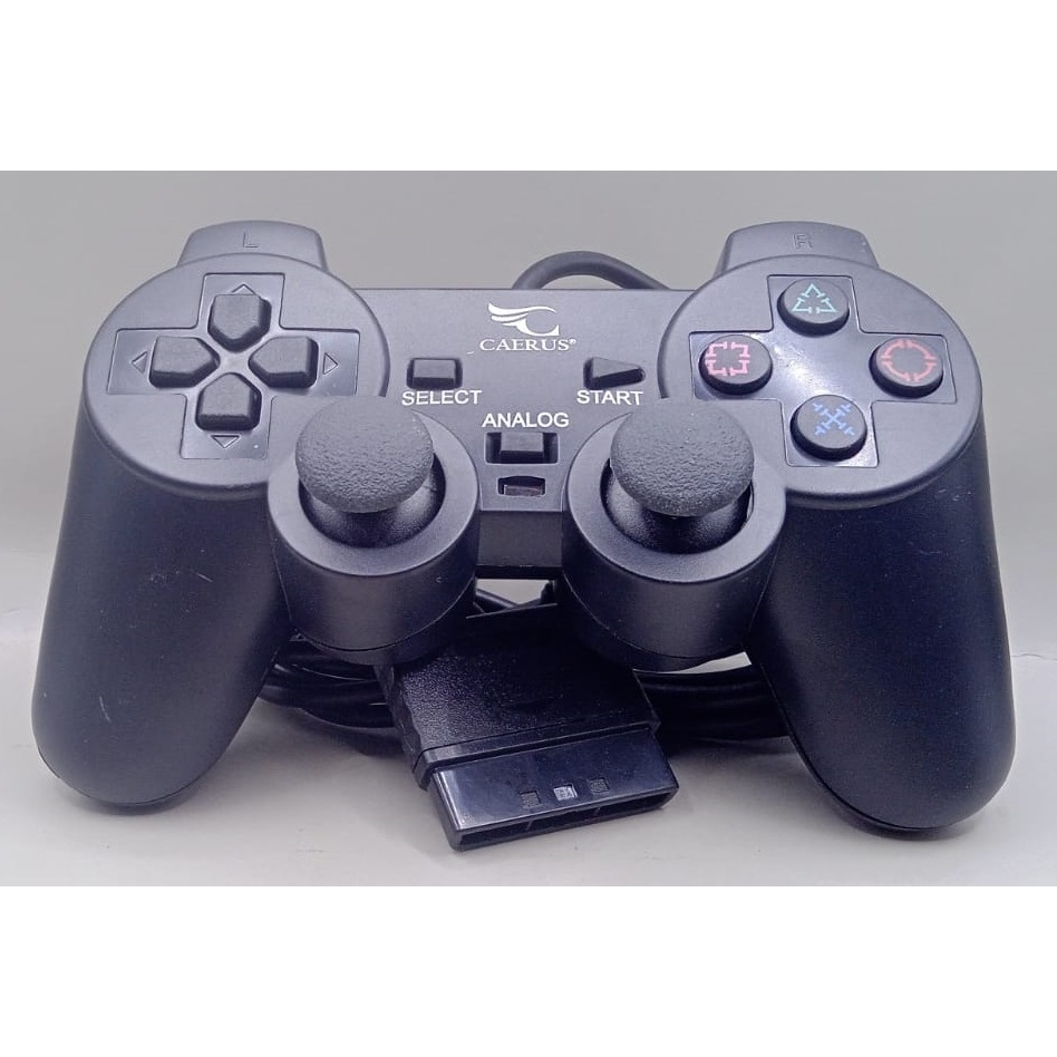 CONTROLE PARA PLAYSTATION 2 CAERUS CRS-GM03 | Shopee Brasil