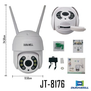 カメラ6台分 Câmera De Segurança Inteligente 2 Antenas Wifi Ip66 Visão Noturna