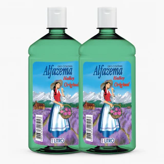 Colônia Alfazema Halley Legítimo 1 Litro - Diversos Kits