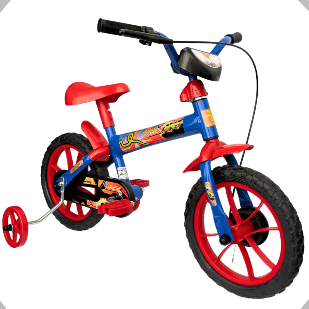 Bicicleta Bike Infantil Aro 12 De 3 A 5 anos Com Rodinhas Freio Menino ...