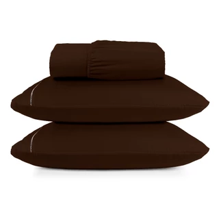 Jogo De Cama Solteiro Casal Queen King Percal 400 Fios 3 Peças Super Macio Toque Aveludado em Oferta na Shopee