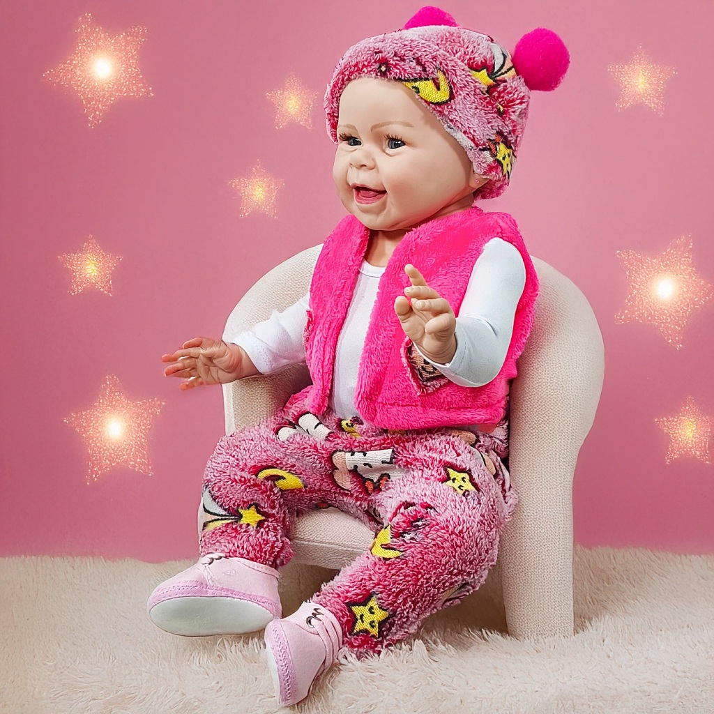 Chupeta Plastico Azul Boneco Boneca Reborn Bebe Brinquedo Criança Infantil 5 un.