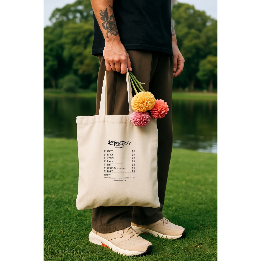 Bolsa Ecobag Chromatica Lady Gaga | Shopee Brasil