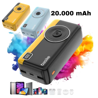 Carregador Portátil Power Bank 20.000mAh Basike Ba POW176 - 22.5W, Quick Charge