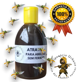 Atrativo concentrado para captura de abelhas sem ferrão p/ todas asf jatai, mandaçaia, manduri mirim