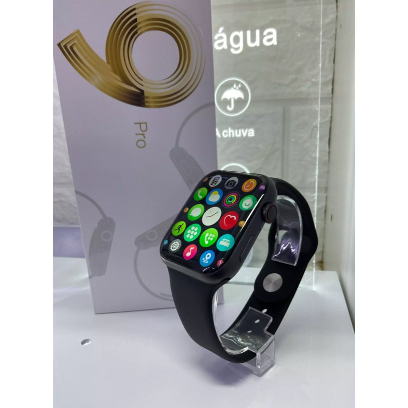 Smartwatch Microwear W59 Pro Preto 2024 – Sistema WearmaxOS | Shopee Brasil
