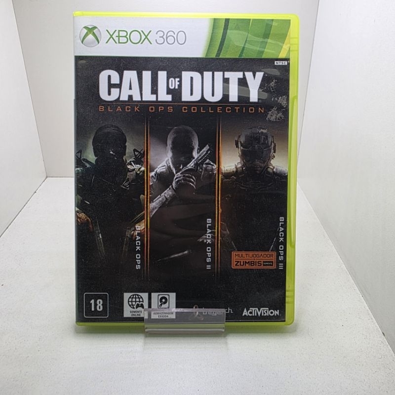 CALL OF DUTY BLACK OPS COLLECTION XBOX 360 ORIGINAL MÍDIA FÍSICA ...