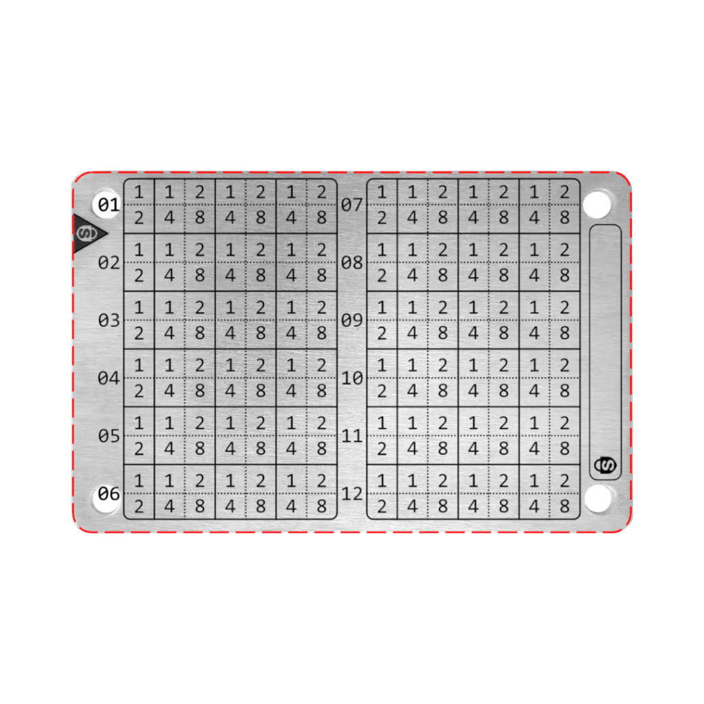 Cold Wallet SafeCRYPTO Fabricada em aço inox 304 | Steel Wallet SEED Cripto  Bitcoin | Shopee Brasil