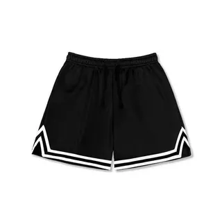 Novos shorts de malha casuais esportivos de verão, respiráveis, novos, de secagem rápida, soltos, para corrida e treinam