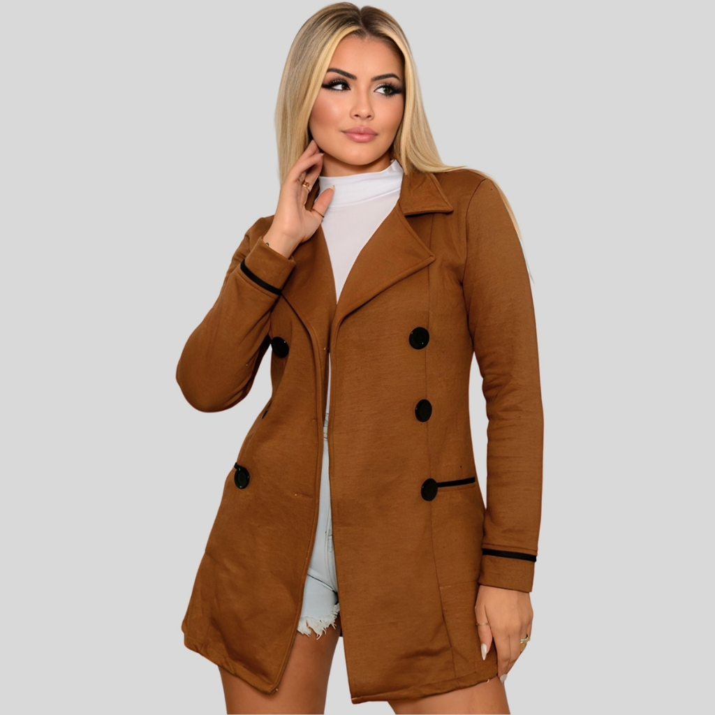 Moletom Feminino Casacos Lindos Femininos Casaco Moletom Sobretudo