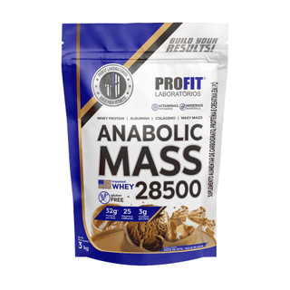 Hipercalórico Anabolic Mass 28500 - 3kg - Profit Labs Sabores — foto 8 — Achou Levou Brasil