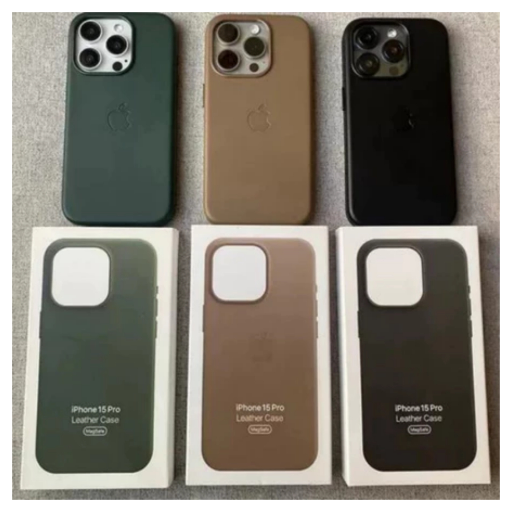 Capa Case Premium Couro Magsafe Anti Impacto Para iPhone 15 15 Pro 15 Pro Max 16 16 Pro e 16 Pro max