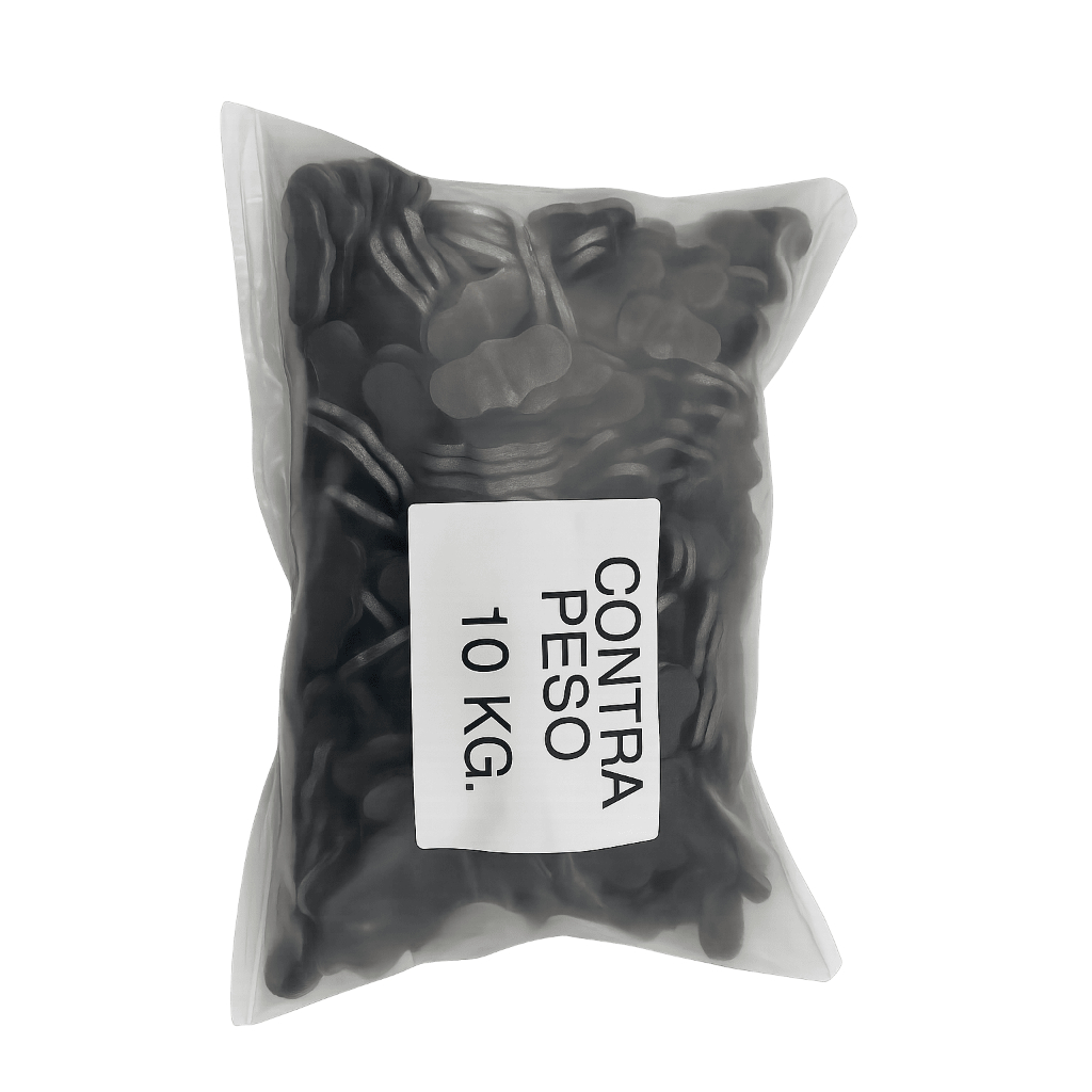 10kg Contrapeso Portão Basculante Peso Maciço Resistente