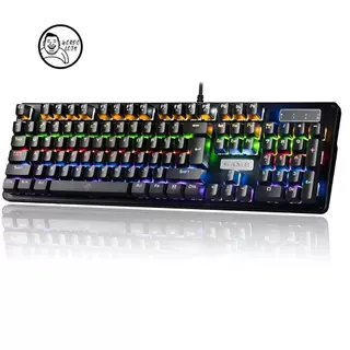 Teclado Gamer Semi-mecânico Rgb Anti-ghosting