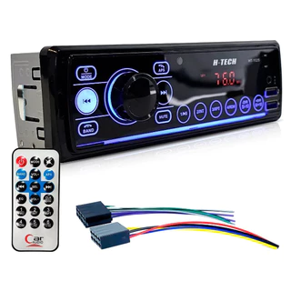 Rádio Som Automotivo Mp3 Com Bluetooth 2 Usb's Auxiliar Pen Drive HT-1025
