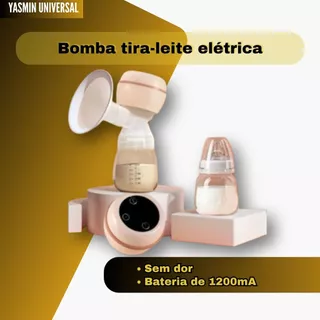 Bomba tira-leite elétrica Sem dor Alta potencia de sucção integrada Silenciosa Massageador Portátil em Oferta na Shopee