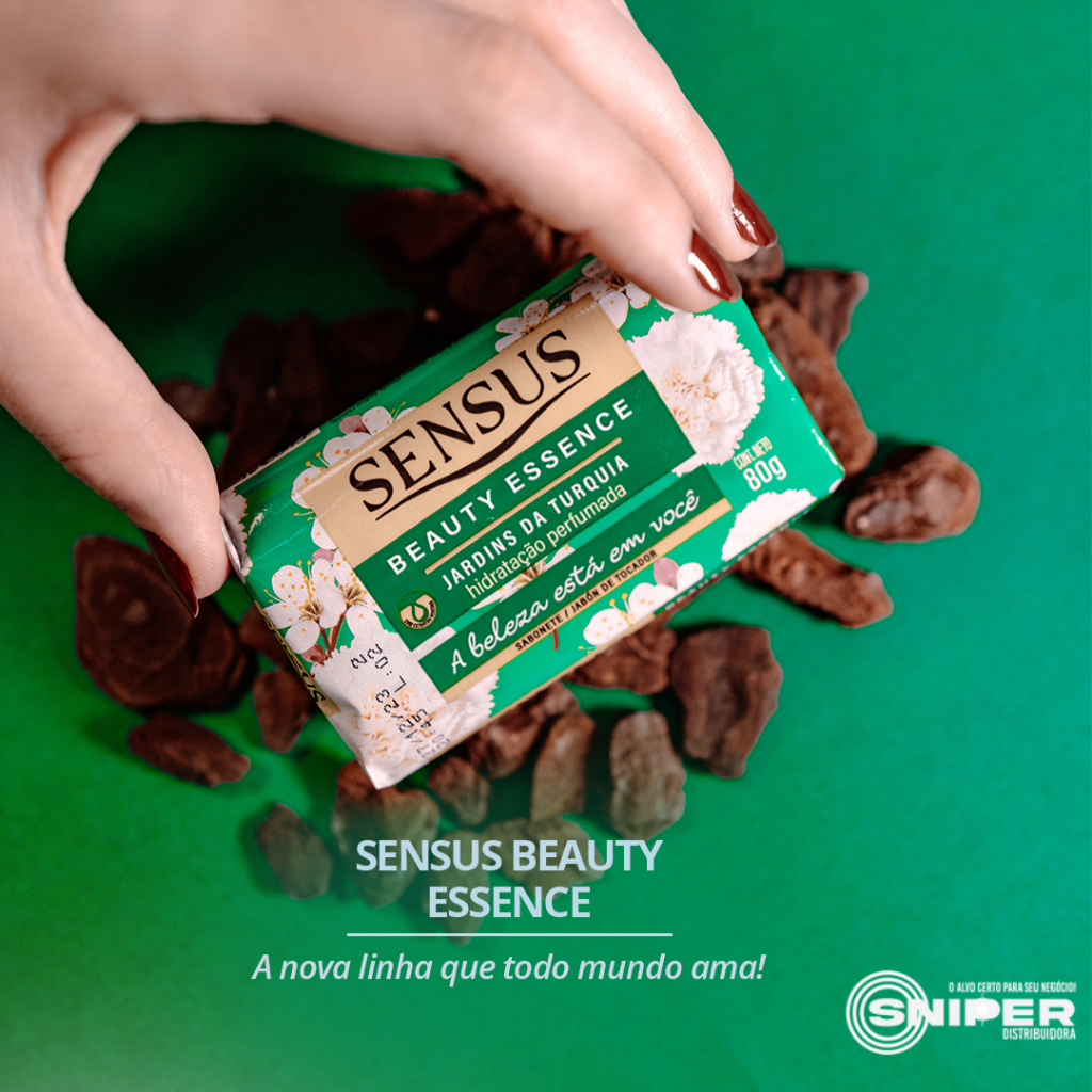 Kit Com 12 Unidades Sabonete em Barra Sensus Beauty Essence Várias