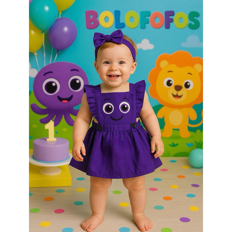 Bolofofos Roupa Infantil Feminina Anos Roupa Bolofofos Menino