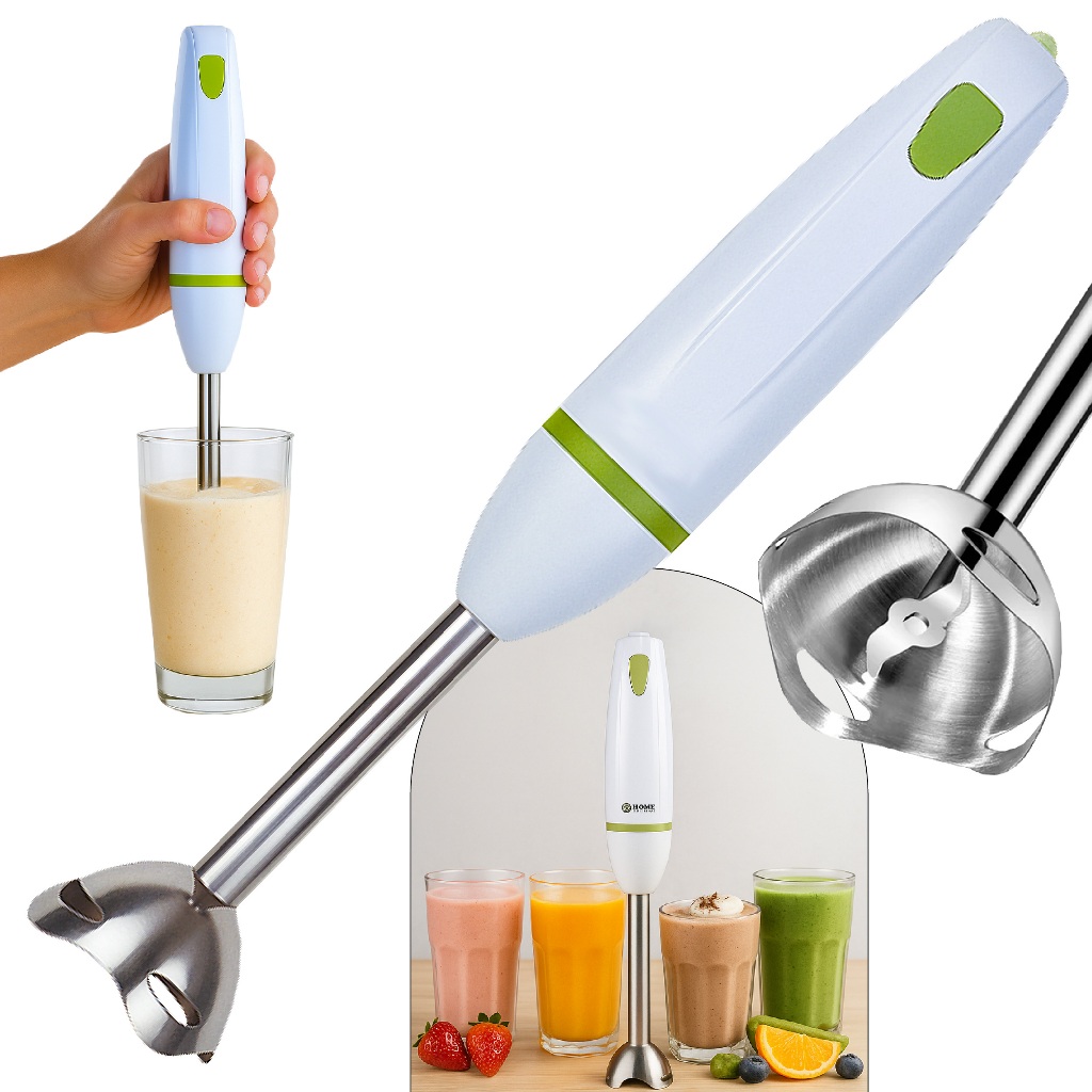 Processador Vertical Mixer Portátil Ergonomico De Mão Compac