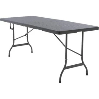 Mesa Dobrável Vira Maleta Com Alça Versátil 1,80m Premium em Oferta na Shopee