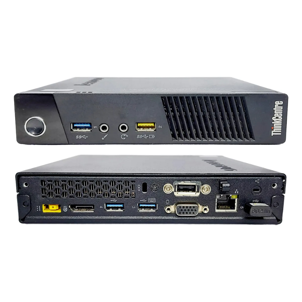 Mini PC Lenovo ThinkCentre M93 Core i3 4th 8GB RAM 120GB SSD
