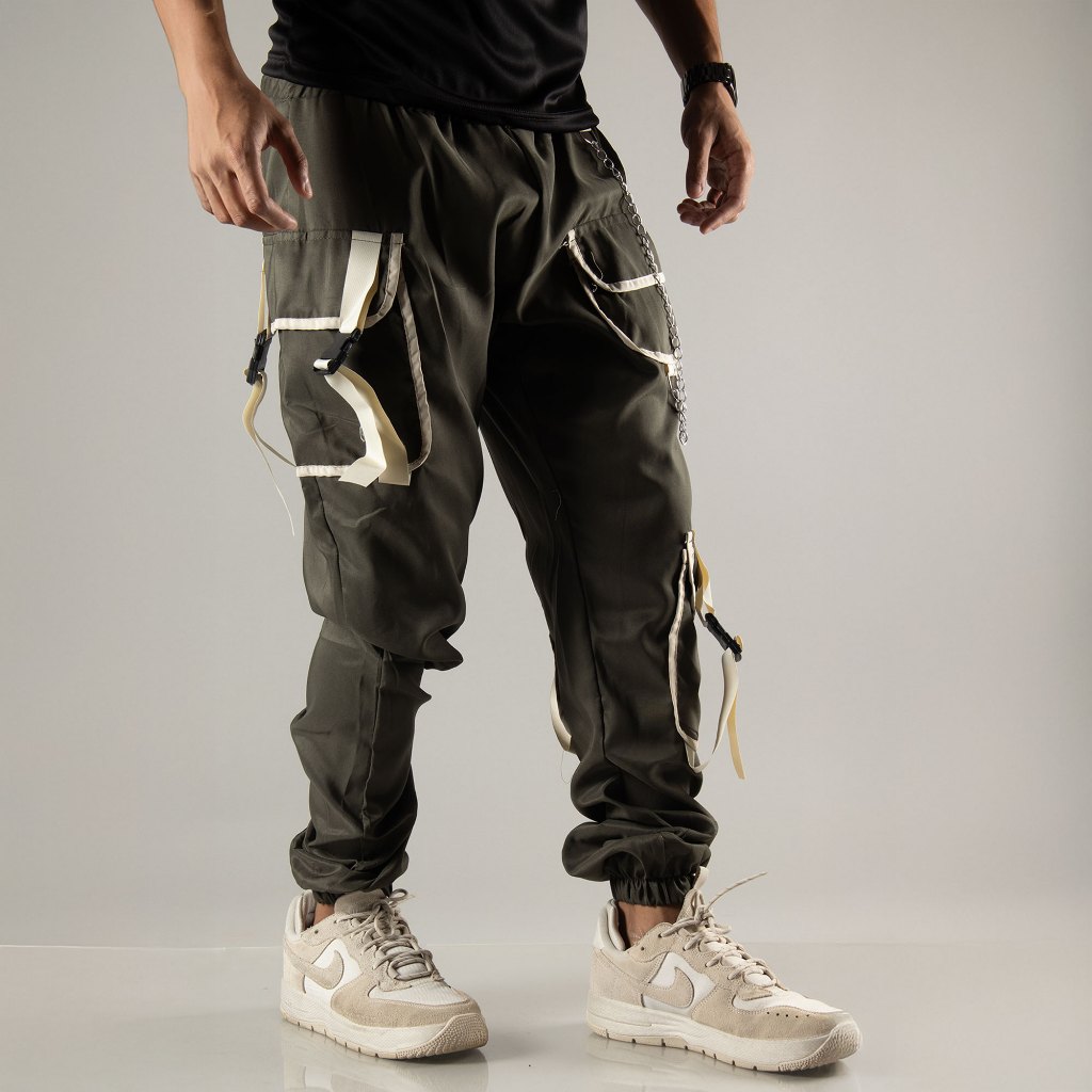 Calça Cargo Jogger Estilo Gringa Coreana Masculina e Feminina