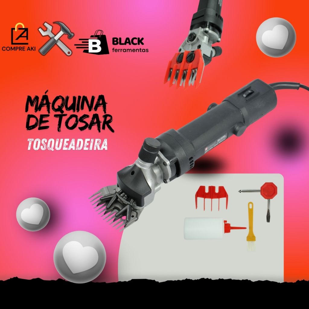 MAQUINA DE TOSAR Tosqueadeira Carneiro Onivoro 1200w | Shopee Brasil
