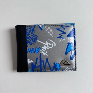 Carteira Couro Quiksilver Masculina Acabamento Impecável