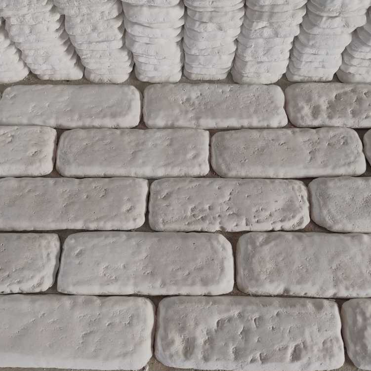 TIJOLINHOS DE GESSO 3D PRONTOS PARA DECORAÇÃO DE INTERIORES C/50 C/100