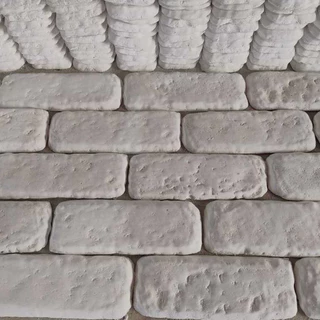 TIJOLINHOS DE GESSO 3D PRONTOS PARA DECORAÇÃO DE INTERIORES C/50 C/100