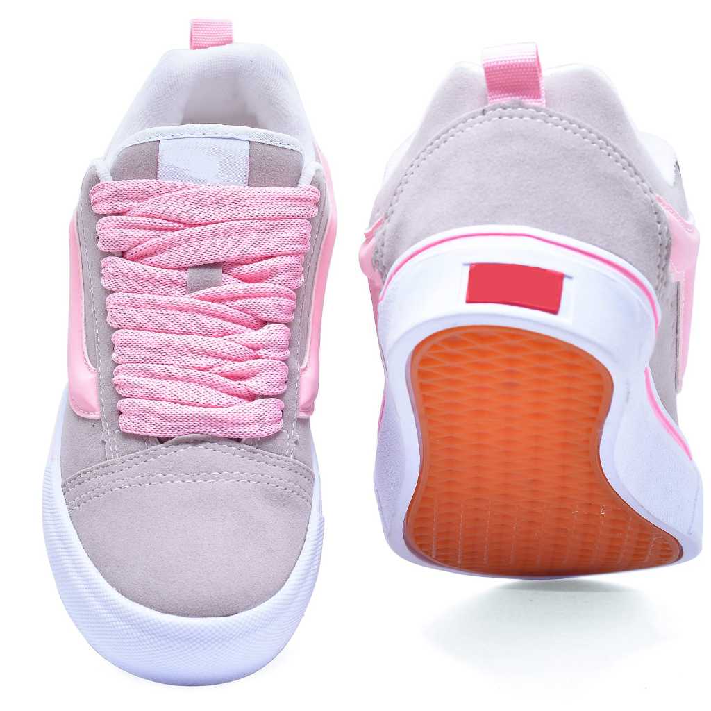 Tênis Unissex Skatista Casual Academia - Rosa, Cinza, Preto, Branco - 34 ao 43 - Resistente e confortável