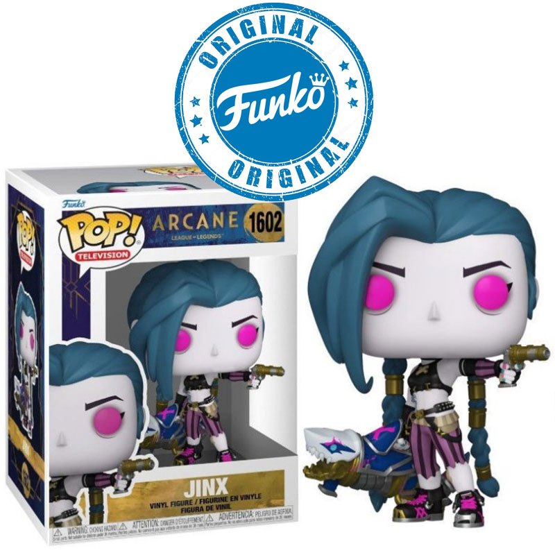 Arcane League of Legends Jinx Funko Pop