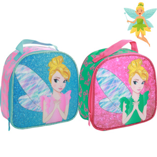 Lancheira Térmica e Estojo Duplo Infantil Menina Escolar Tinker Bell Sininho