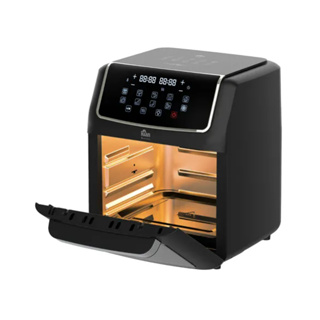 Air Fryer Oven Forno 12 Litros Fritadeira Eletrica Com Painel Digital 1900w Afo-101d Kian Cor Preto - 127v