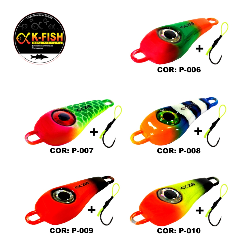 PINDOCA OLHUDA K-FISH / PATA DE CARANGUEJO / ISCA ARTIFICIAL