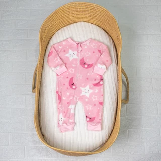 Macacão Peluciado Manga Comprida Roupa De Inverno Pijama Do RN Ao GG Com Ziper Tecido Quentinho em Oferta na Shopee