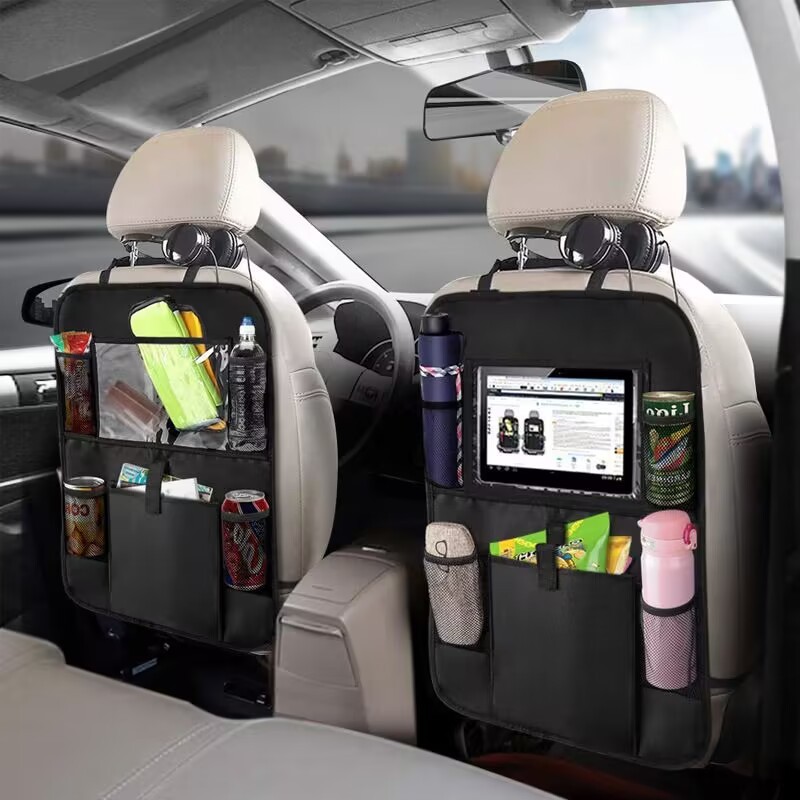 Imagem do produto Bolsa de armazenamento multifuncional para encosto de banco de carro 1