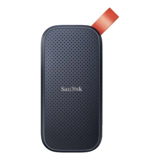 SSD Externo Portátil 1TB Interface USB 3.2 SanDisk SDSSDE30-1T00 Velocidade de Leitura Até 800MB/s Preto