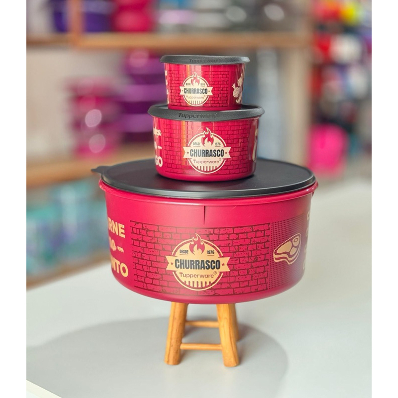 kit Churrasco Tupperware Sabor na Brasa | Shopee Brasil
