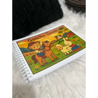 Gaúcho Goods livro para colorir em Oferta na Shopee