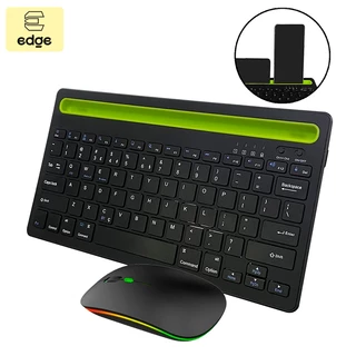 Teclado Bluetooth 3.0 Sem Fio 2.4GHz com Suporte para Tablet e Celular - Compatível com Android, iOS, Windows