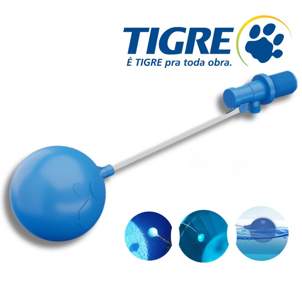 Torneira Boia 3/4 Caixa D'água Boia Tigre Boia Torneira Alta Pressão ...