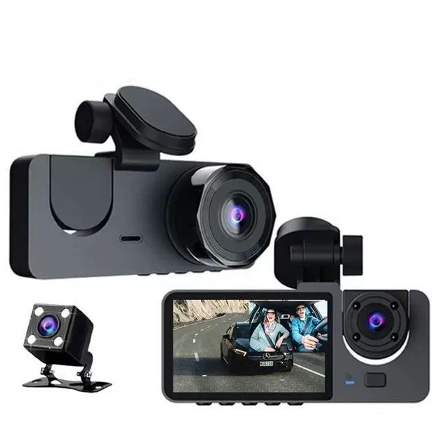 Câmera Veicular Automotiva 3 em 1 Noturna Hd 1080p 64gb | Shopee Brasil
