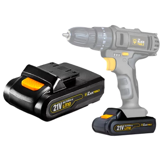 Bateria De Lítio 21v 2000 mAh The Black Tools Para Parafusadeira Tb-21p Tbx-21p