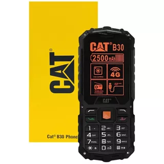 Celular Caterpillar B30 4G Tela 2.4" LCD Preto Resistente à Água Poeira e Quedas Dual Sim