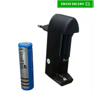 Kit Carregador de Bateria Recarregável 18650 26650 3.7V para Eletrônicos