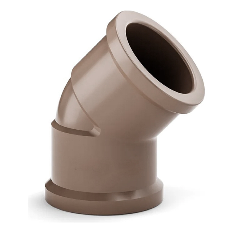 Conexões Tubo PVC 20MM Marrom Água Joelho 45° e 90°,Curva,Te,Luva